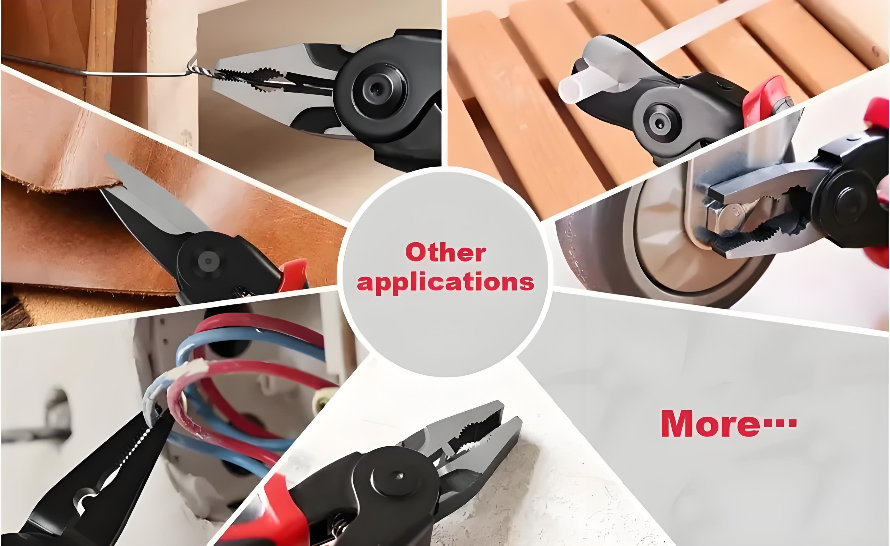 5 in 1 Multi-tool Pliers Set Quick Change Plier Head Set