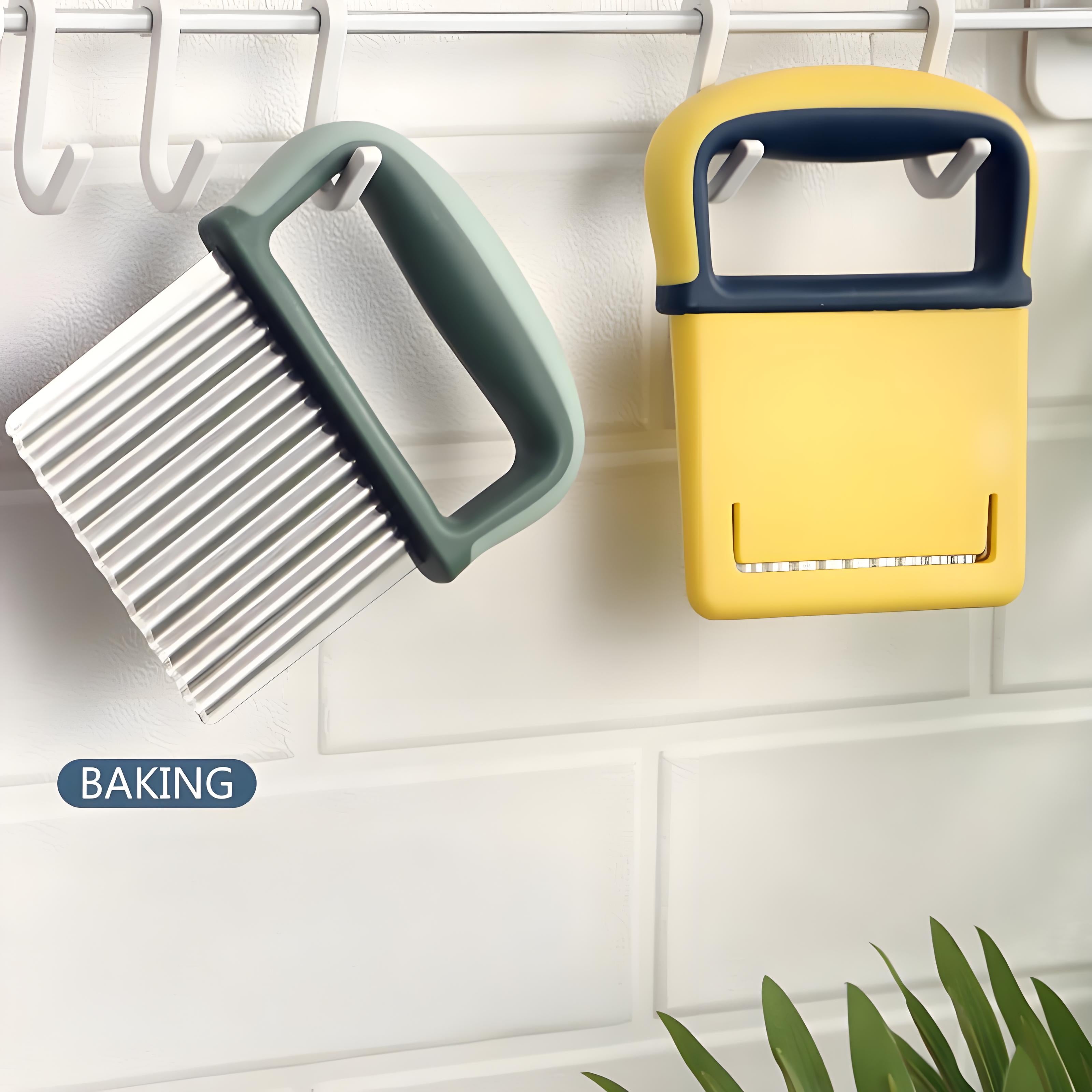 🔪 Wave Cut Magic – French Fries & Veggie Crinkle Cutter