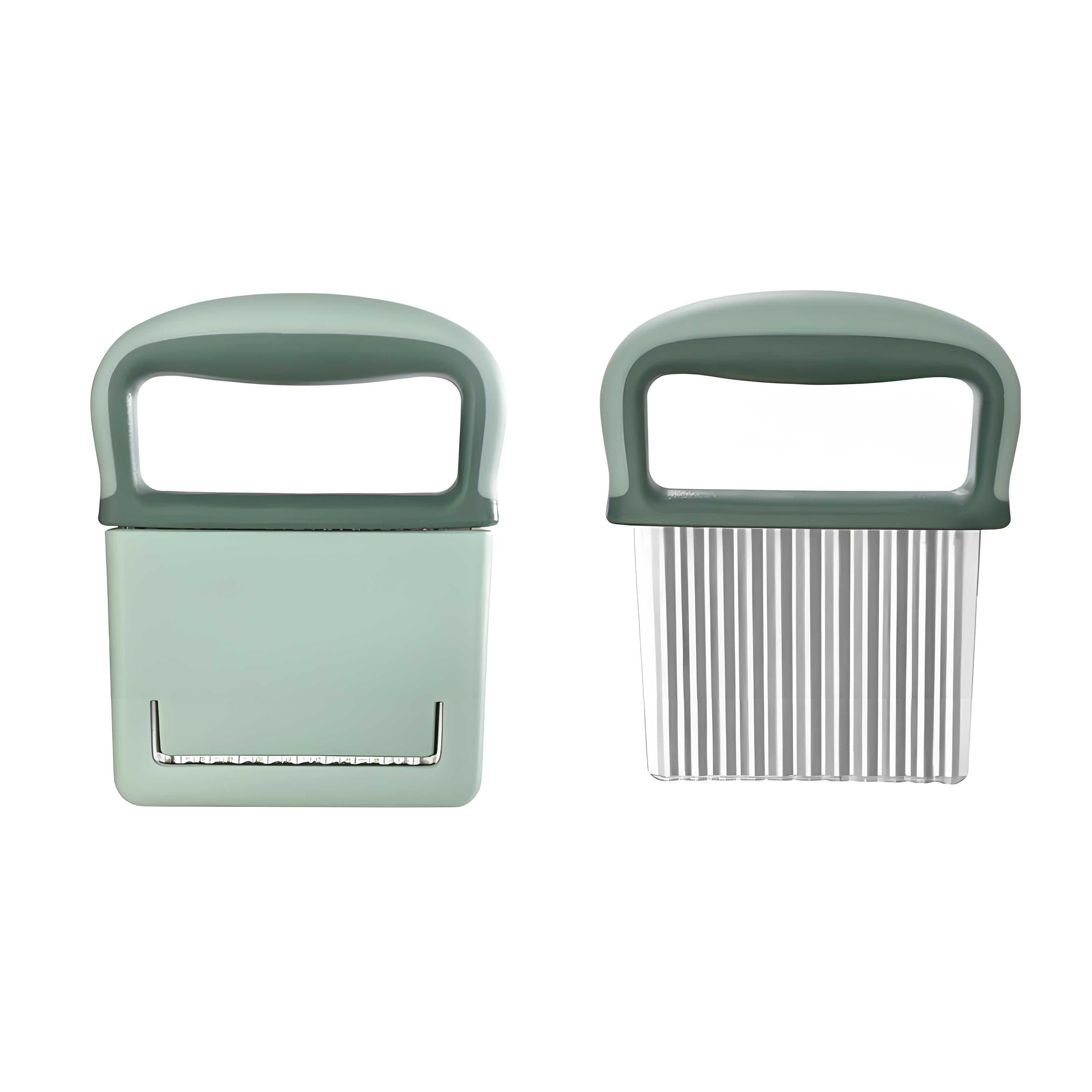 🔪 Wave Cut Magic – French Fries & Veggie Crinkle Cutter