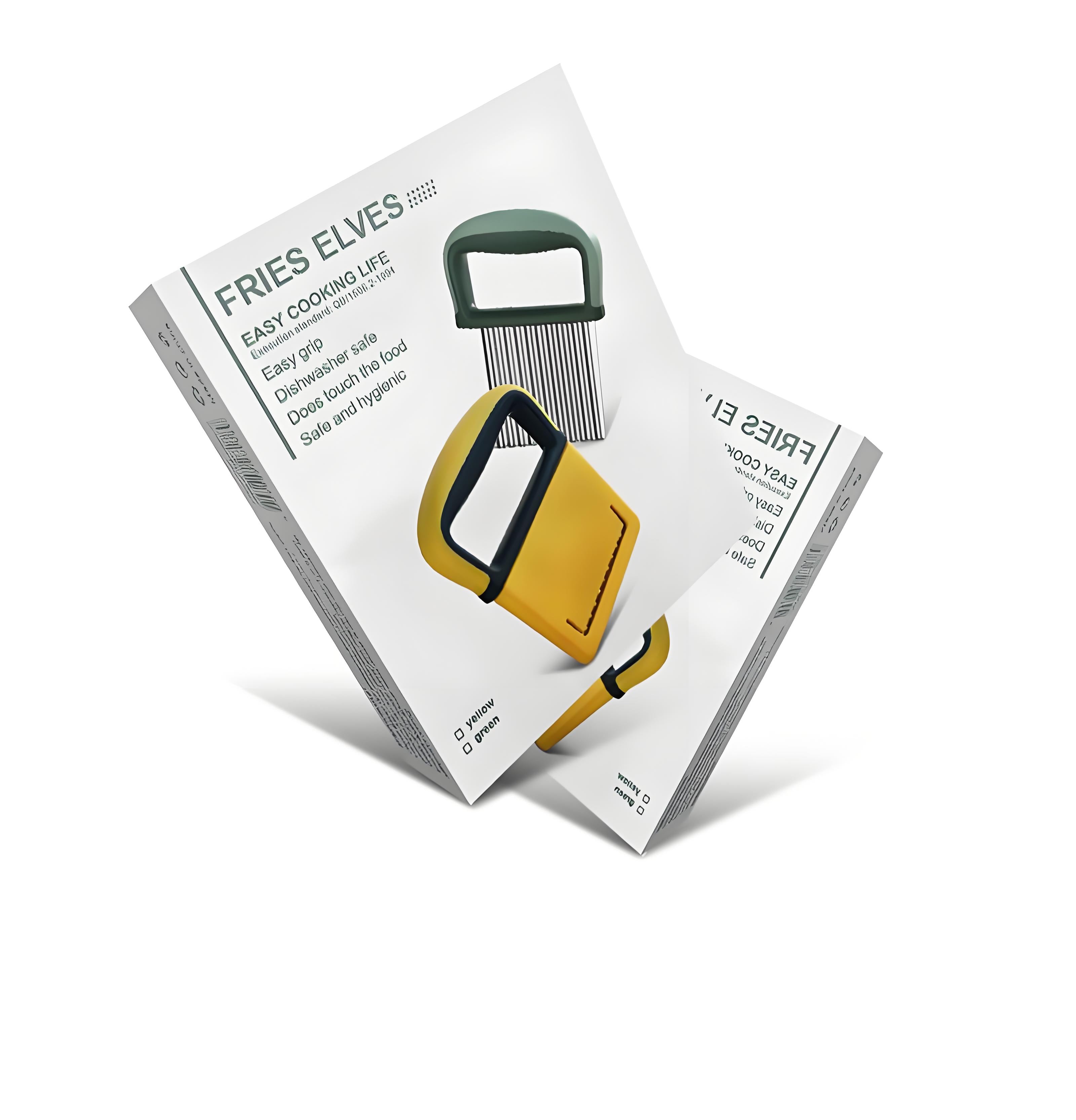 🔪 Wave Cut Magic – French Fries & Veggie Crinkle Cutter