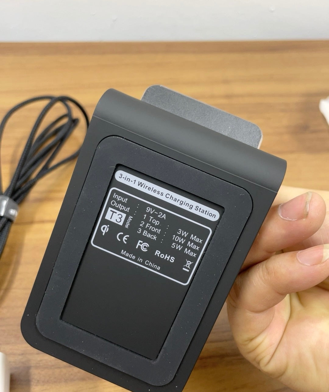 three-in-one wireless charging